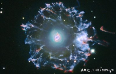 ​神奇宇宙（33）猫眼星云内外环 来源却各有千秋