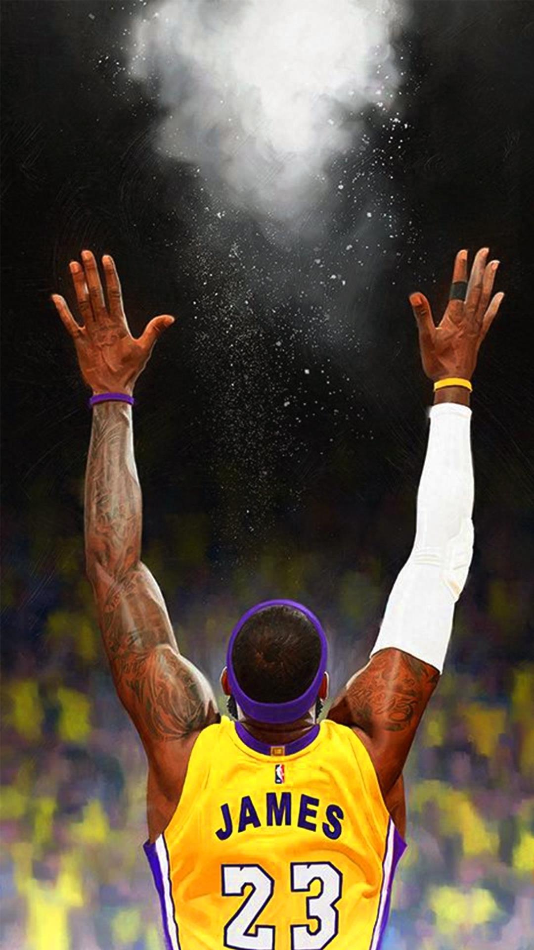 分享勒布朗詹姆斯高清手机壁纸1080×1920 喜欢可直接下载使用