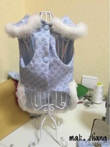 ​DIY泰迪衣服，做法很简单，附图纸