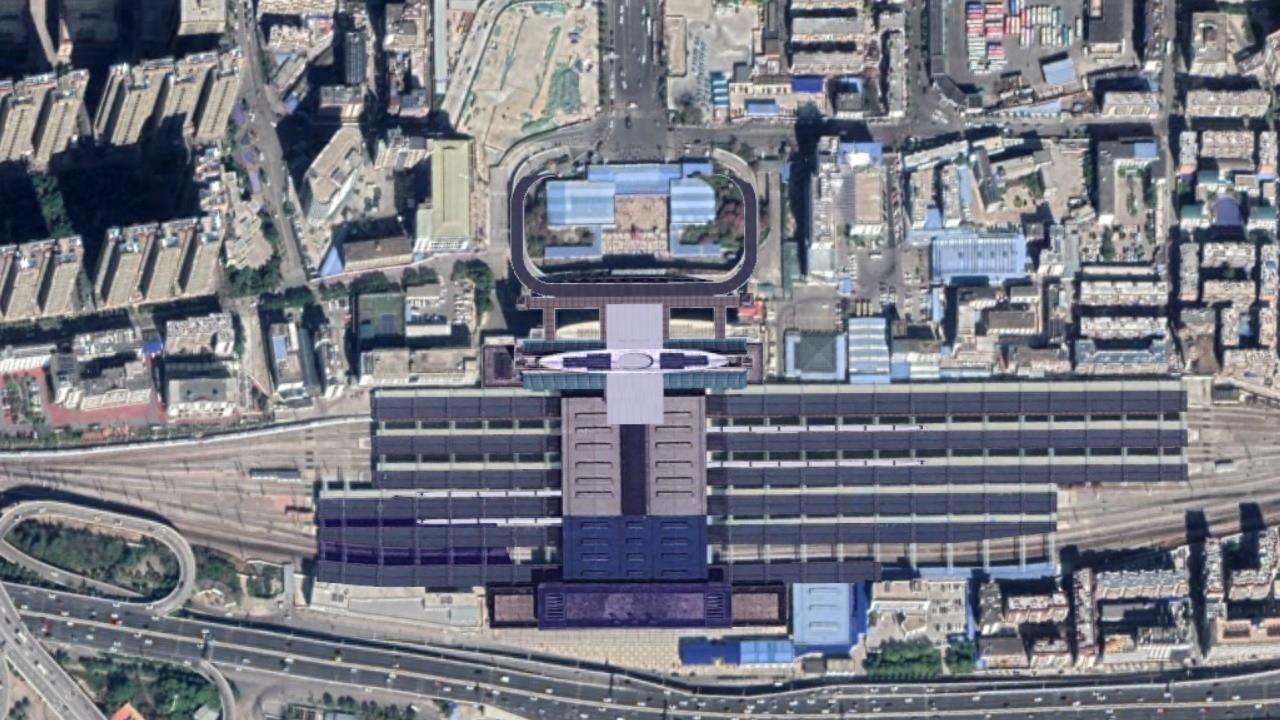 航拍高铁G2845次（成都东-大理）各车站，途经贵阳、昆明