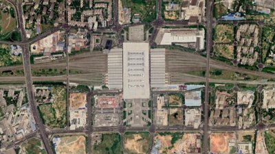 ​航拍高铁G2845次（成都东-大理）各车站，途经贵阳、昆明