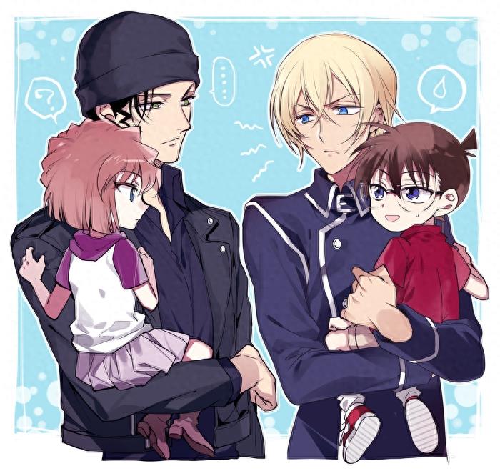 名侦探柯南的后宫！猛塞一口狗粮的动漫图集