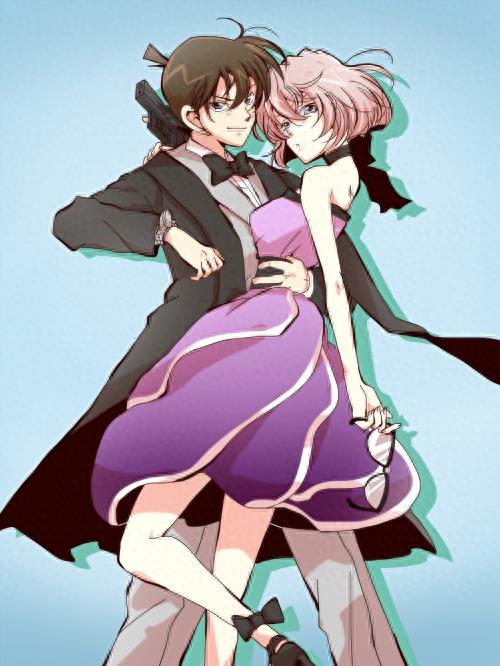 名侦探柯南的后宫！猛塞一口狗粮的动漫图集