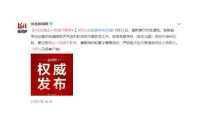 ​河北教育厅最新消息，停止一切线下教学活动，培训机构却再现高招