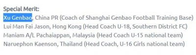 ​徐根宝获特别奖“中国足球青训第一人”