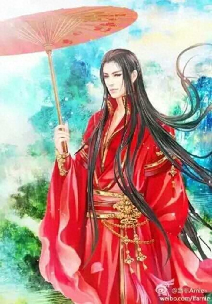 二次元古风美男图集帅气而又有点妖孽