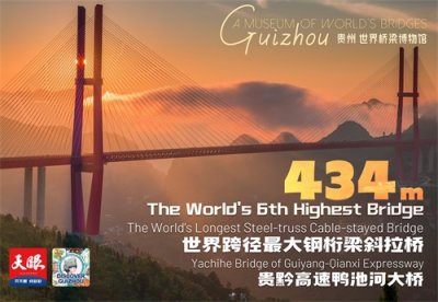 ​世界超级大桥故事 | 贵黔高速鸭池河特大桥：走出大山 时空之诗