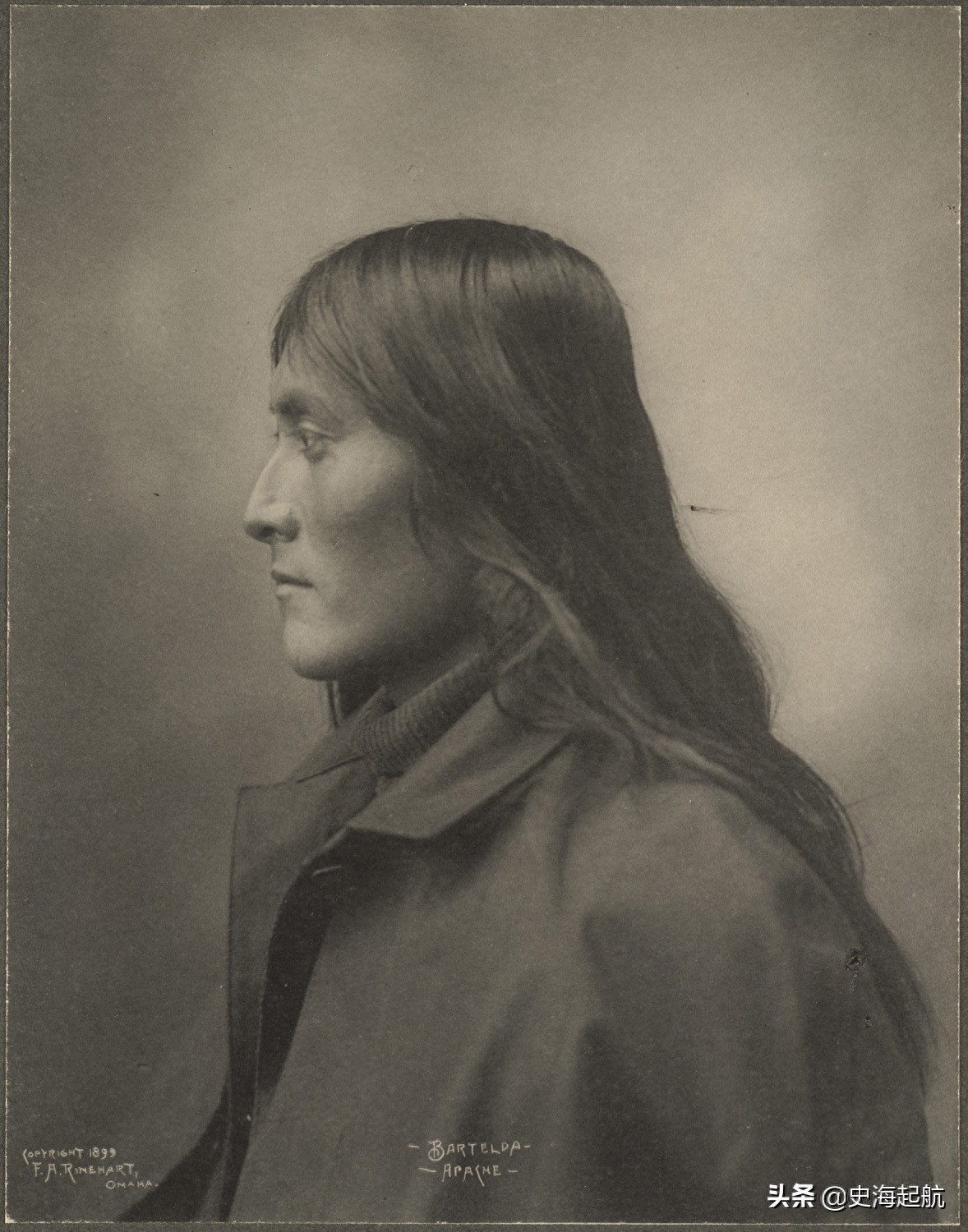 一百多年前的印第安人照片：曾经美洲的主人，图8是印第安女孩