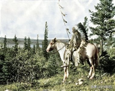 ​一百多年前的印第安人照片：曾经美洲的主人，图8是印第安女孩