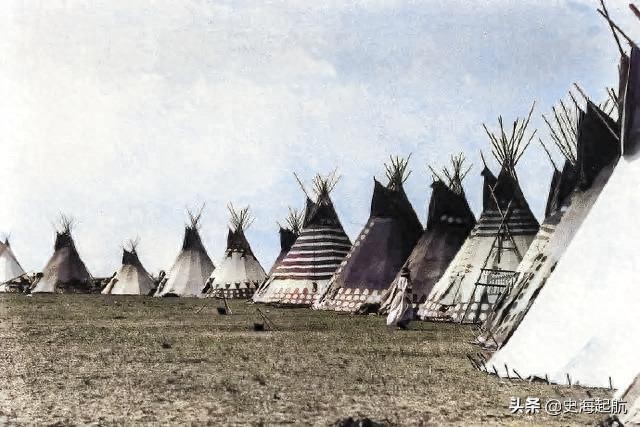 一百多年前的印第安人照片：曾经美洲的主人，图8是印第安女孩