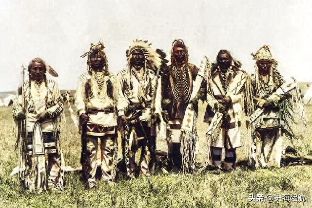 一百多年前的印第安人照片：曾经美洲的主人，图8是印第安女孩