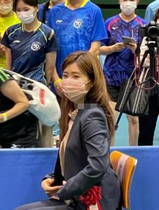 ​走出离婚阴影！福原爱出席乒乓球外交活动，双腿纤细生图颜值被赞