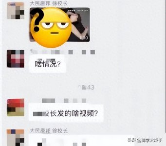 ​四川女校长微信工作群发90秒不雅视频，她的解释更吸引人眼球！