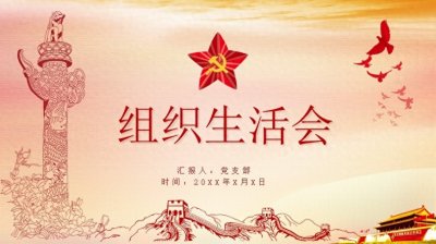 ​组织生活会批评他人与自我批评案例