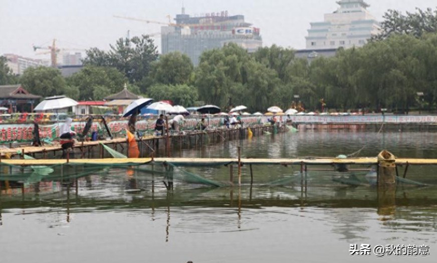 北京莲花池公园,有莲花池荷花节、庙会,距今有3000多年的历史