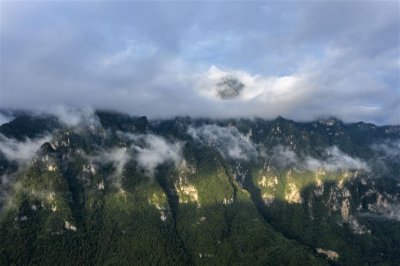 ​湖北兴山：朝天吼云雾