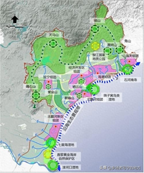 高清!河北秦皇岛城市总体规划图,秦皇岛人收藏了