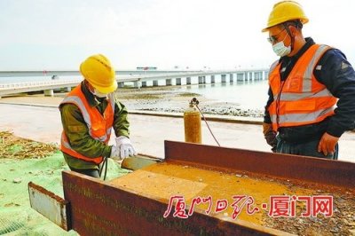 ​集美大桥桥头立交提升改造昨日开工