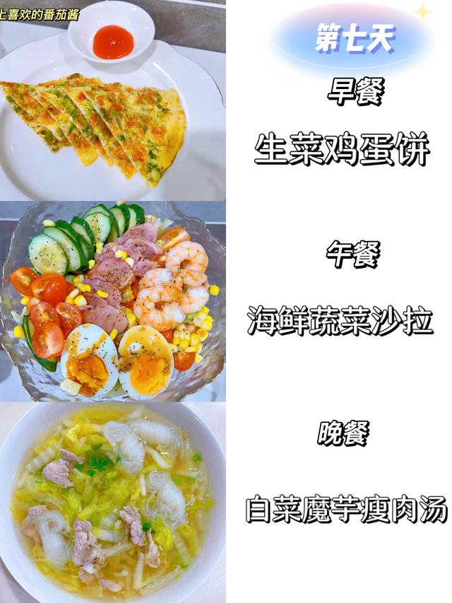 夏季减肥食谱大全（一周七天21餐高效减脂食谱大合集）(7)